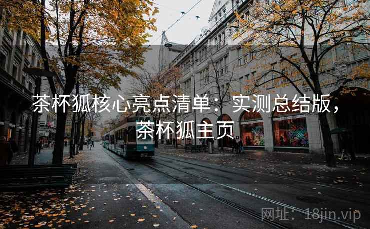 茶杯狐核心亮点清单：实测总结版，茶杯狐主页