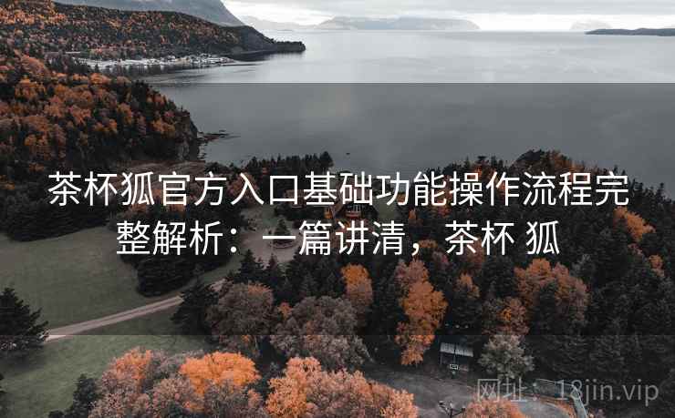 茶杯狐官方入口基础功能操作流程完整解析:一篇讲清,茶杯 狐 茶杯狐官方入口基础功能操作流程完整解析:一篇讲清,茶杯 狐